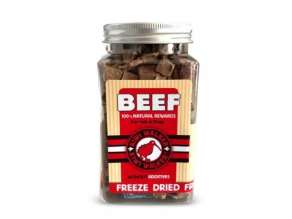 Kiwi walker mrazom sušené pamlsky hovädzie mäso 45 g