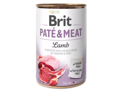 Brit Paté & Meat Lamb 400 g konzerva