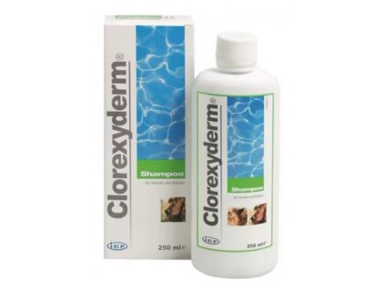 Clorexyderm 4% šampón pre psov a mačky 250 ml