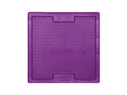 LickiMat Soother lizacia podlozka 20x20 cm fialova