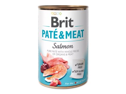 Brit Paté Meat salmon 400 g konzerva