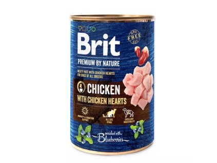 Brit Premium by Nature Chicken with Hearts 400 g