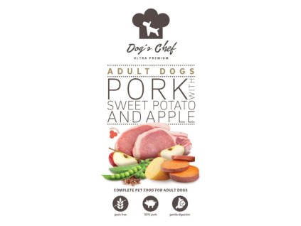 Dog’s Chef Pork with Sweet potato Apple ADULT