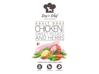 Dog’s Chef Chicken with Sweet potato and Herbs ADULT