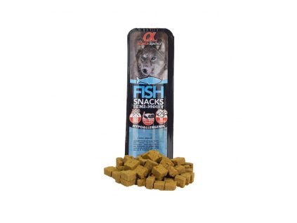 Pamlsok Alphaspirit dog snack rybaci 35 g