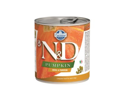 Farmina N&D dog PUMPKIN & quail konzerva 285 g