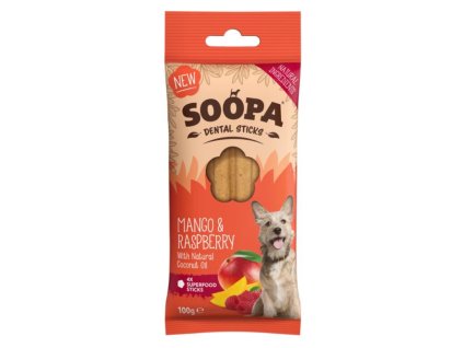 soopa tycinky pre psy mango a malina 100 g
