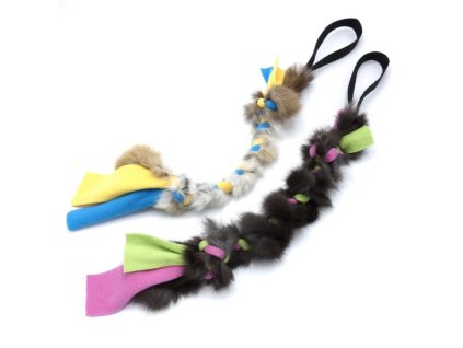 treningova hracka zapleteny kralik s flísom maly