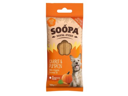 soopa tycinky pre psy mrkva a tekvica 100 g