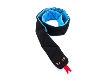 hracka pre psa softshellovy had modry2