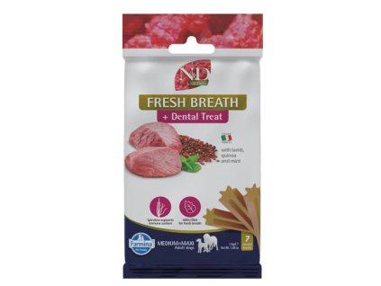 Pamlsok Farmina Quinoa Dog Fresh Breathe Adult medium & maxi 100 g