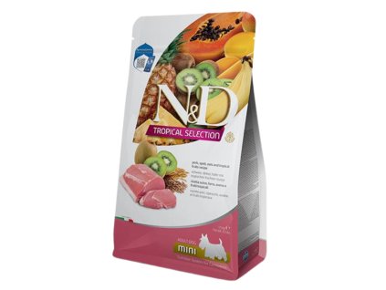Farmina N&D dog TROPICAL SELECTION (AG) adult mini pork 1,5 kg