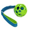 treningova hracka pre psa jw lopta s amortizerom M zelena