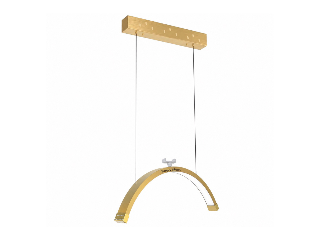 Simply Moon Gold Hängelampe – Gesamtansicht