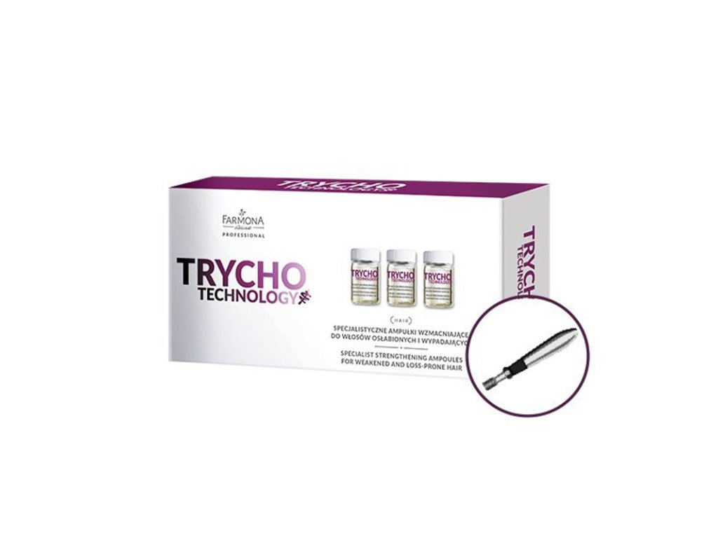 Ampullen für Spezialisten der Farmona Trycho-Technologie zur Stärkung von geschwächtem und ausfallendem Haar 10x5 ml