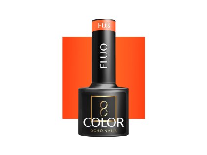 OCHO NAILS Hybrid-Nagellack fluo F03 -5 g