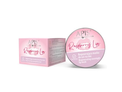 Apis Himbeere Lippen regenerierende Mundmaske für die Nacht 10 ml