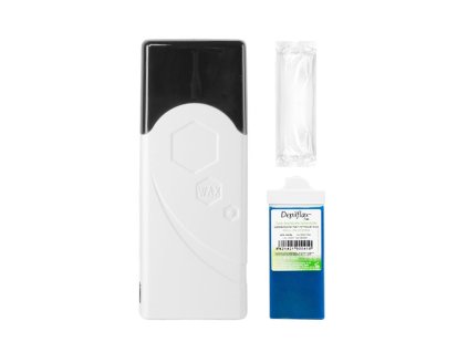 iWax Enthaarungsset Rolle Single F-0 40W weiß + Rolle + Haarentfernungsstreifen