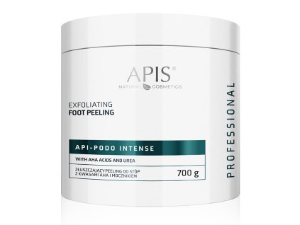 51705 apis zluszczajacy peeling do stop z kwasami aha i mocznikiem 700g