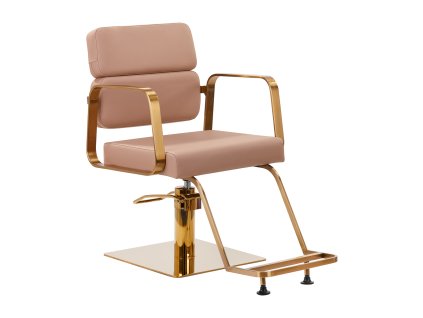 Porto-GM Friseurstuhl beige