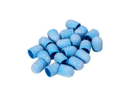 Exo blaue Med-Schleifkappe 10mm /60 20 Stück Hartkappe