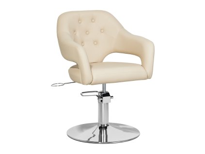 Friseurstuhl Gabbiano Parma Beige