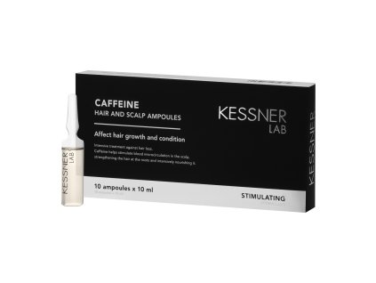KESSNER LAB Koffein Ampullen für Kopfhaut und Haar 10 x 10 ml