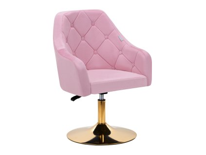 4Rico Drehstuhl QS-BL14G Rosa