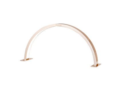 GLOW Manikürlampe Arche II – Schattenfreie LED Behandlungslampe, Gold-Kupfer