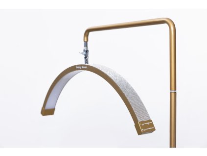 55661 8 kosmeticka led lampa s dotykovym ovladanim simply moon zlata s kaminky