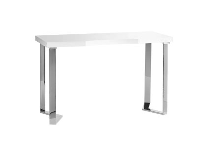 Nageltisch Momo 05-SL Weiß Silber