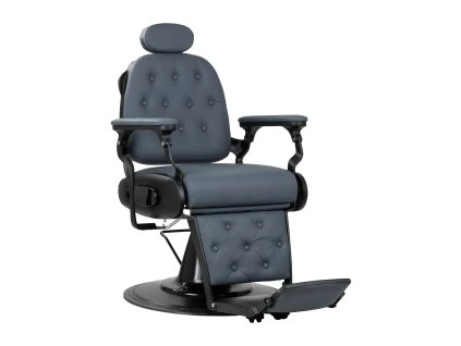 Barberstuhl Gabbiano Francesco Black Graphit