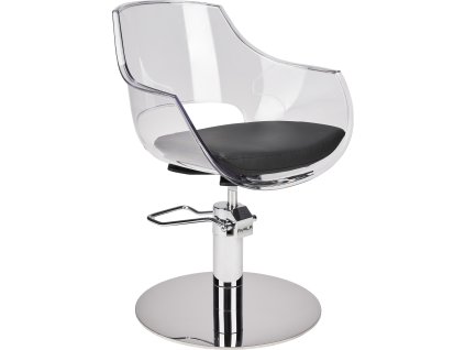 AYALA Friseurstuhl  - GHOST schwarz