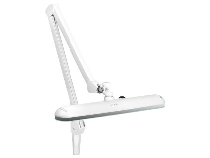 Werkstattlampe led elegante801-l mit schraubstöckchen mit einstellbarer lichtintensität