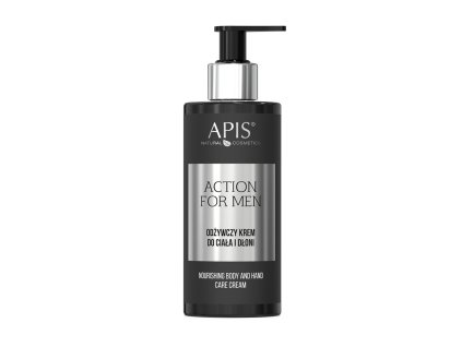 apis action for men - pflegende Körper- und Handcreme 300ml