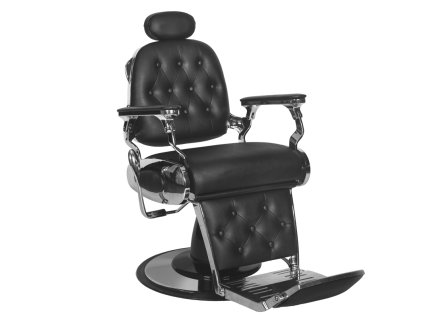 Barberstuhl Gabbiano Francesco Schwarz