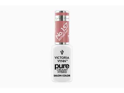 58319 hybridni gel lak pure creamy hybrid 157 bedtime flirt 8 ml