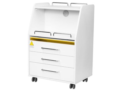Kosmetikwagen Podologie 601 Weiß