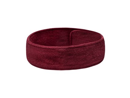 KOSMETIKBAND FROTTEE WEINROTE