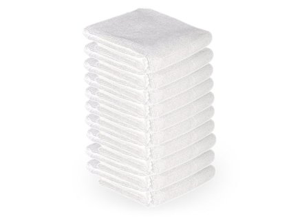 Mikrofaser-handtuch 73x40cm 10 st. Weiss