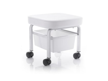21657 1 kosmeticky stolek s vysuvnym suplikem bily