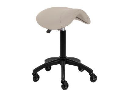 61874 9 kosmeticky taburet saddle one bezovy