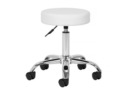 Kosmetikhocker Cosmo Roll – Weiß