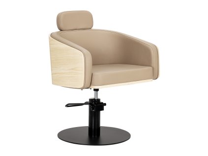 Friseurstuhl Elegante - Beige