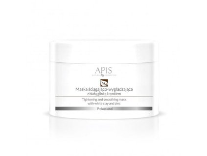 apis adstringierende und glättende Maske mit weißem Ton und Zink 200ml