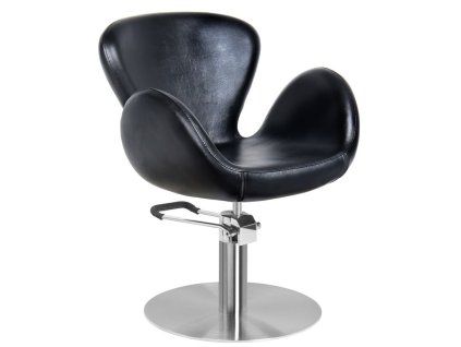 Friseurstuhl Gabbiano Amsterdam Schwarz