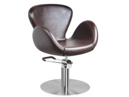 Friseurstuhl Gabbiano Amsterdam Braun