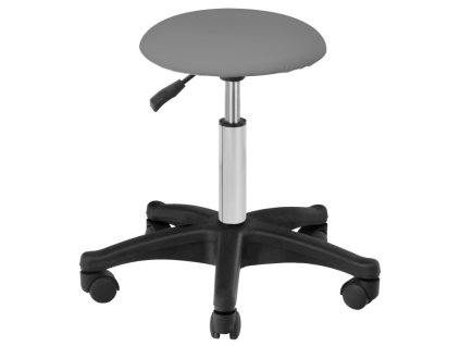Kosmetikstuhl – Sattelhocker AM-312 Grau mit Rollen