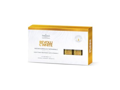 farmona revolu c weiße Nachtbehandlung mit Vitamin C 5x5ml