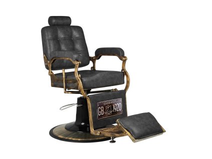 24783 kadernicke barber kreslo gabbiano boss hd 2 cerne